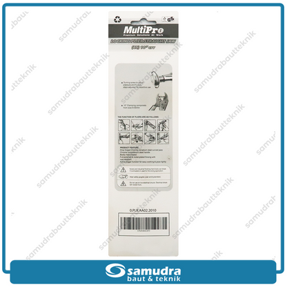 MULTIPRO 0.PLR.AA02.2010 Tang Buaya Lurus 10"