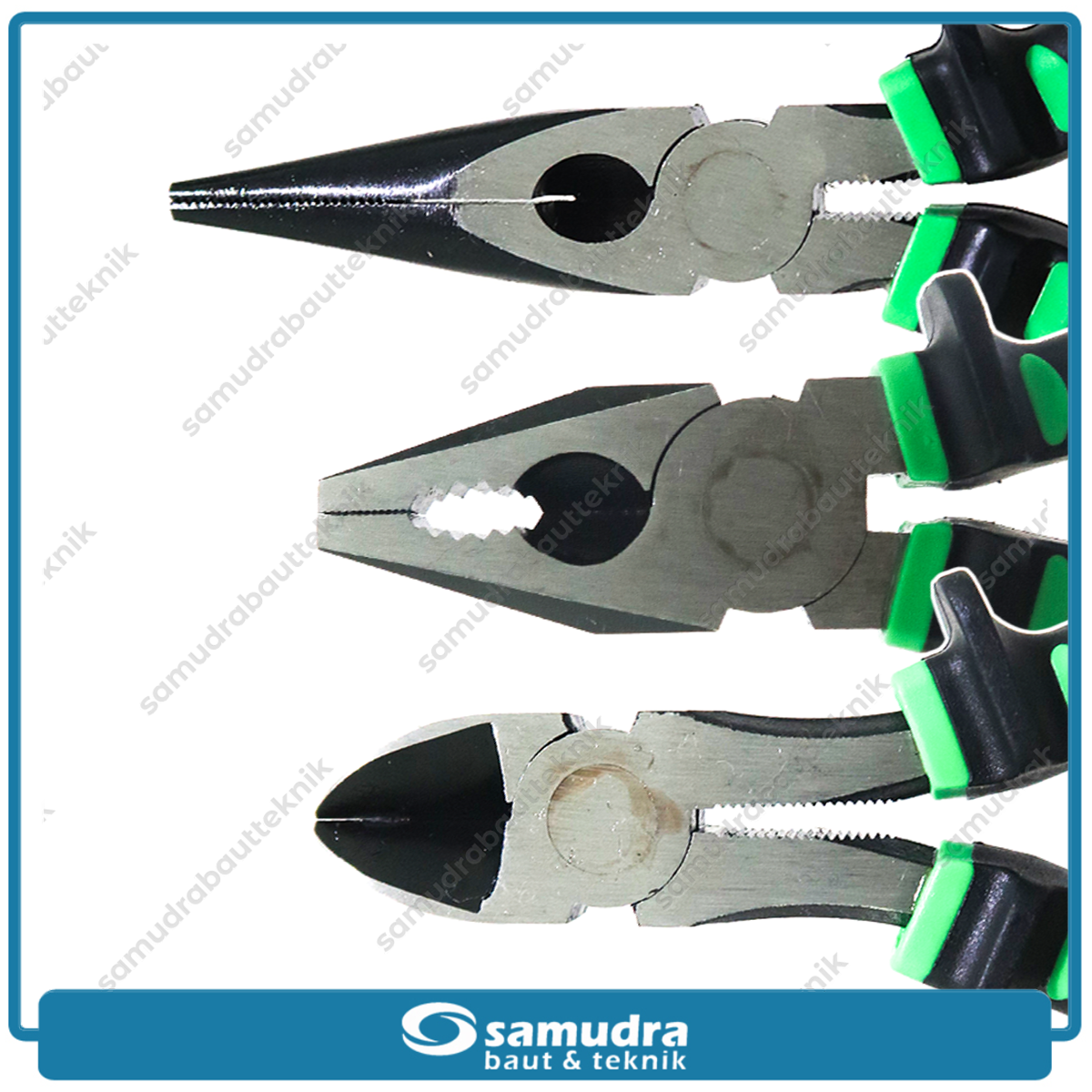 [PAKET] Termurah 3 Set Tang TEKIRO Tang Lancip - Tang Potong - Tang Kombinasi