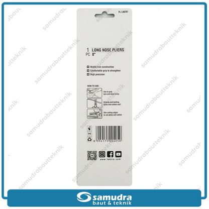 TEKIRO PL-LN0761 Tang Lancip 8"