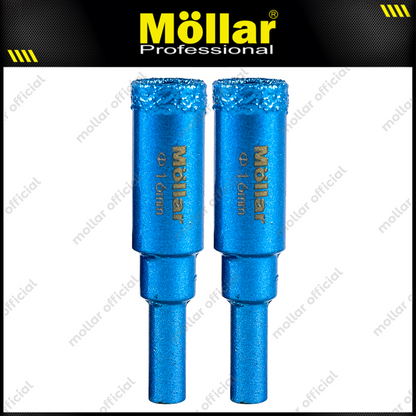 MOLLAR D80990 Mata Bor Granit 16 mm Set 2 pcs / Diamond Core Bit