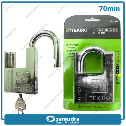 TEKIRO GT-PJ1844 Gembok Jaket 70 mm