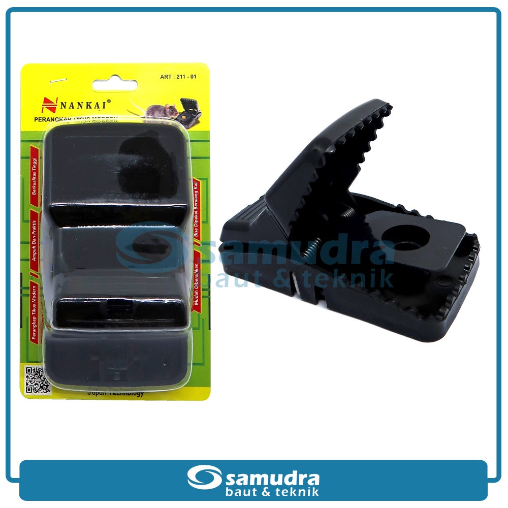 NANKAI 211-01 Cepitan Tikus Besar Blister / Jebakat Jepit Tikus
