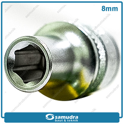 TEKIRO SC-SC0374 Mata Sok 1/2" 6PT 8 mm