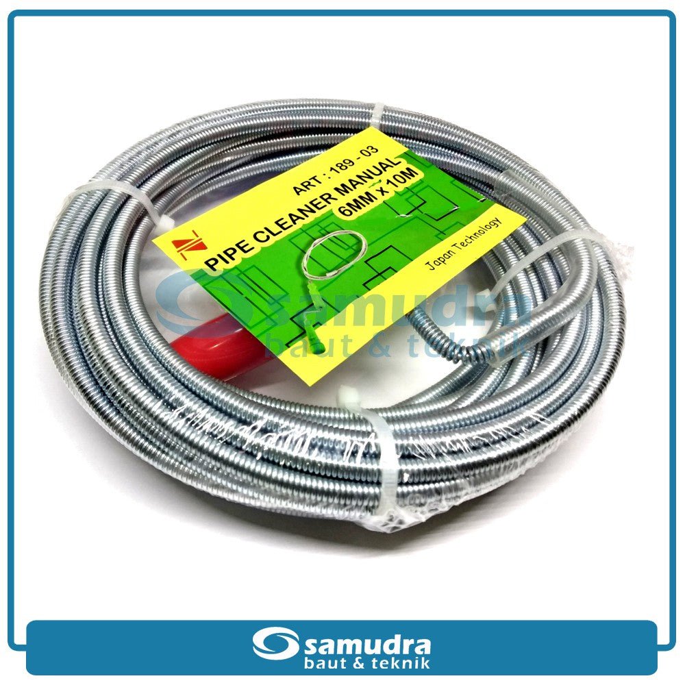 NANKAI 189-03 Kawat Anti Sumbat 6 mm x 10 meter / Pipe Cleaner Manual