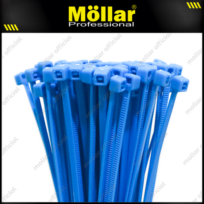 MOLLAR KT-25100 Kabel Ties 2.5x100 mm Biru