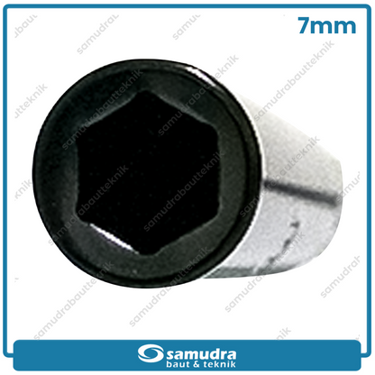 TEKIRO WR-TT0231 Kunci Sok T Hitam 7 mm