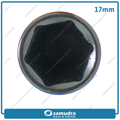 LIPPRO 886-17 Kunci Sok T Hitam 17 mm