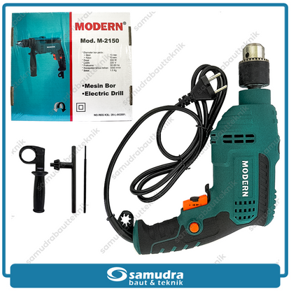 MODERN M-2150 Mesin Bor Beton Listrik 13 mm / Impact Drill
