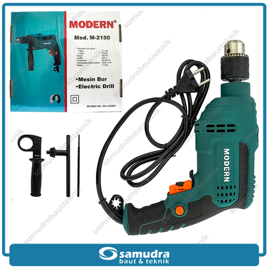 MODERN M-2150 Mesin Bor Beton Listrik 13 mm / Impact Drill