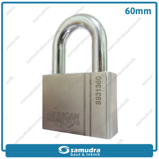 AMERICANSECURE Gembok 60 mm Short / Gembok Leher Pendek