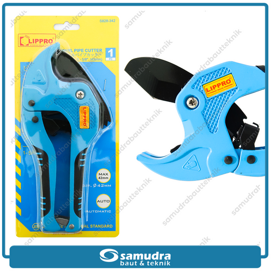 LIPPRO S828-342 Gunting Pipa PVC 3-42 mm