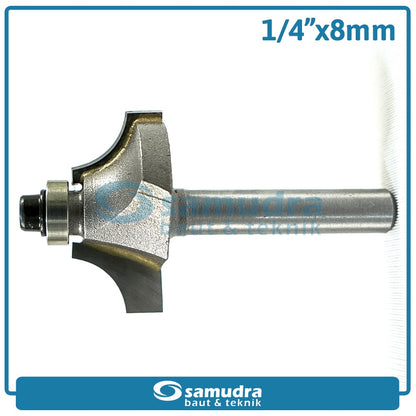 MODERN Mata Profil Beading Bit 8 mm / Trimmer Bit 1/4"x5/16"