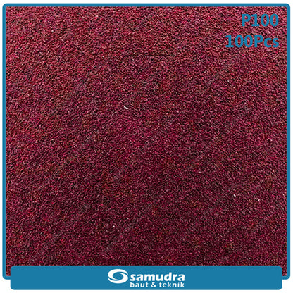 MST 100 PC NO. 100 Amplas Bulat Velcro Tempel Mata Gerinda Disc 4 Inch