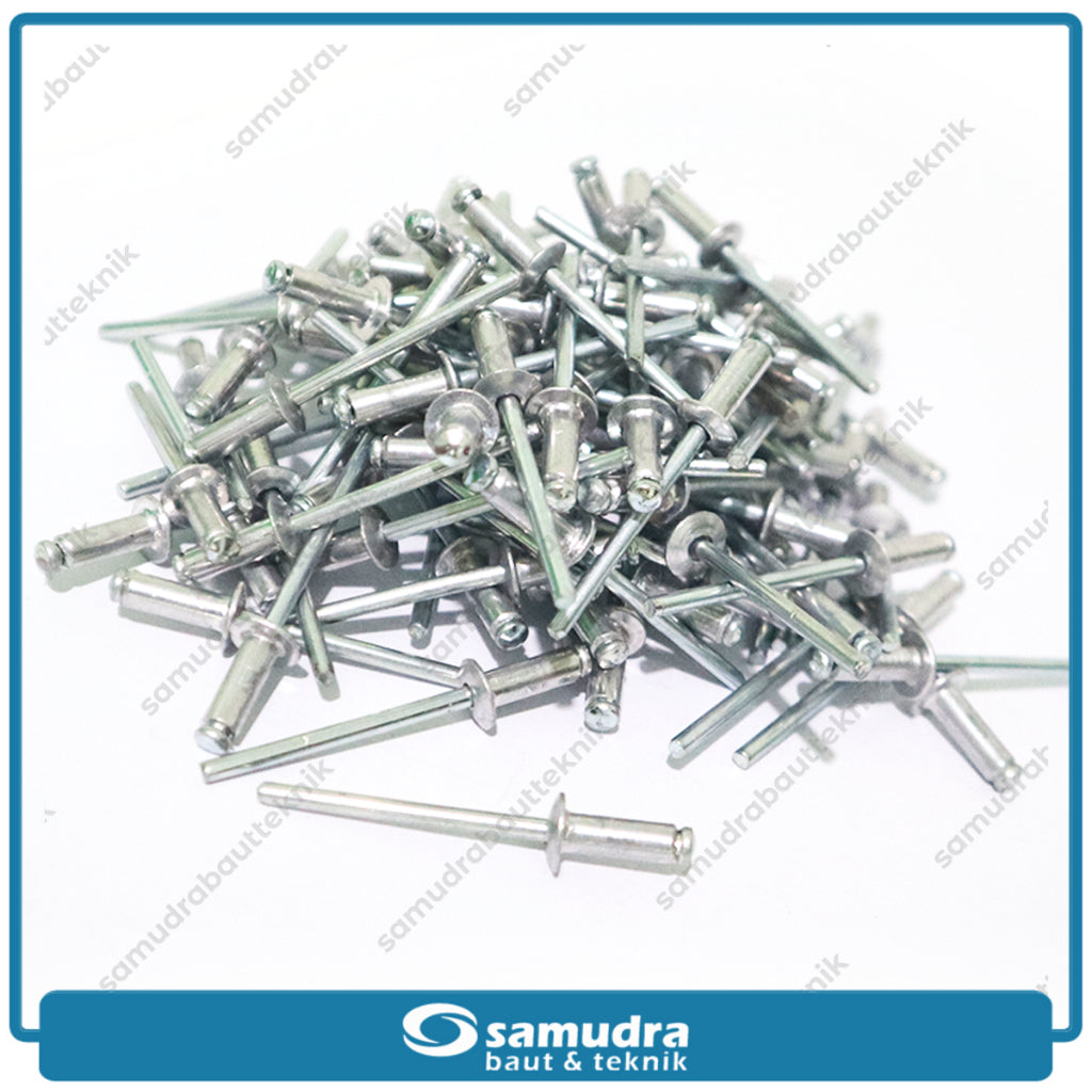 PAKU RIVET ECO 540 100 Pcs 4 X 11 Mm Blind Rifet Tembak Aluminium