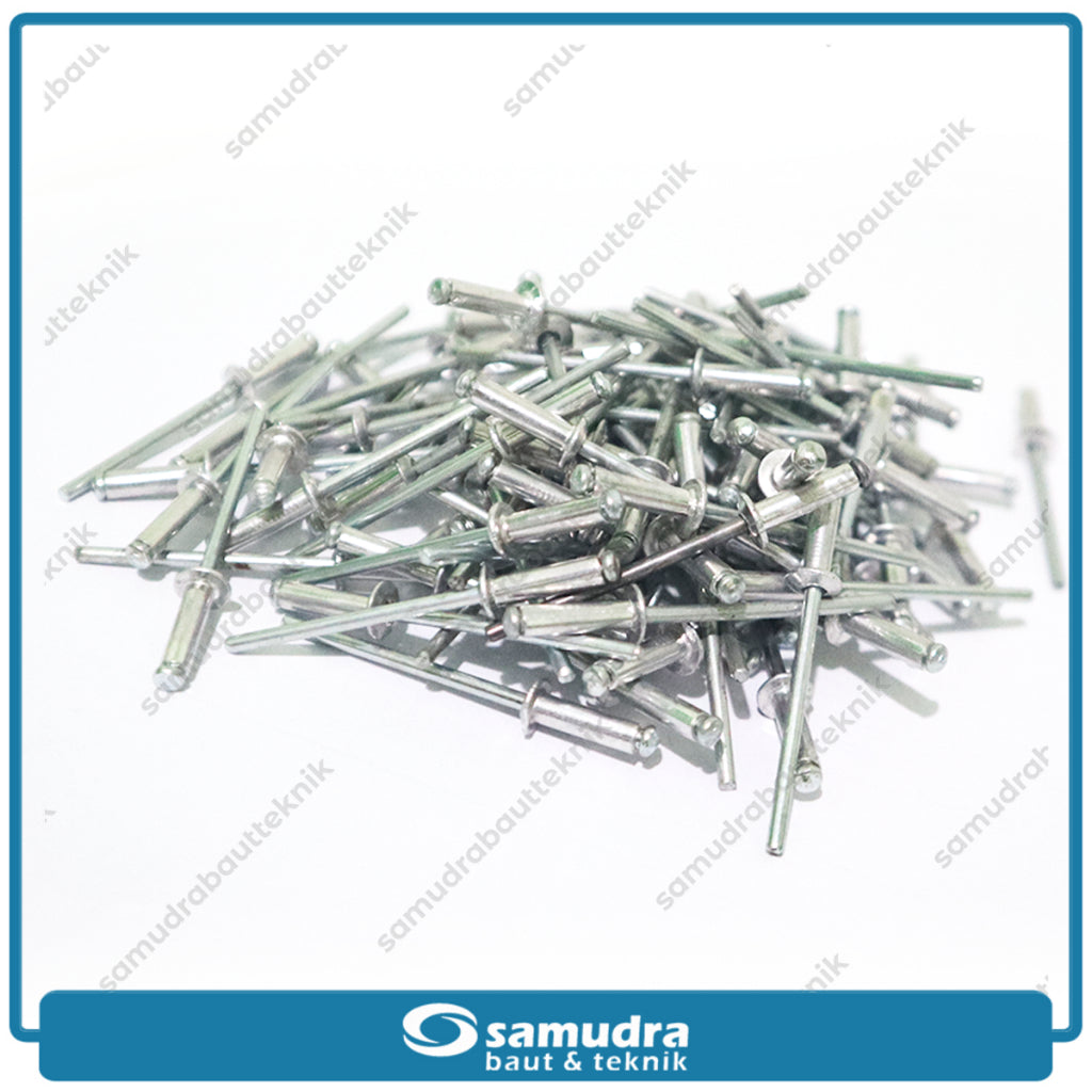 PAKU RIVET ECO 440 100 Pcs 3.2 X 11 Mm Blind Rifet Tembak Aluminium