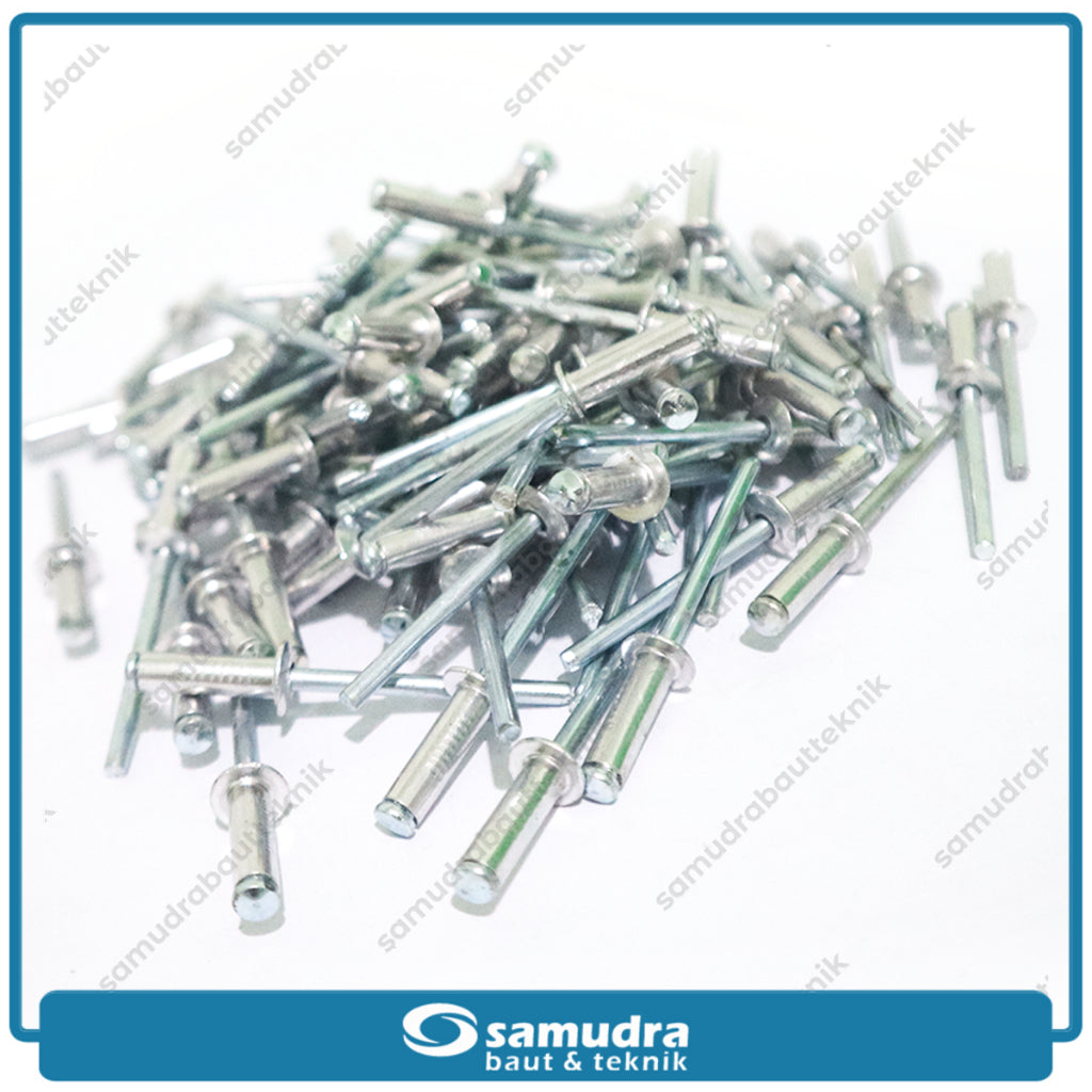 PAKU RIVET ECO 675 100 Pcs 4.8 X 19 Mm Blind Rifet Tembak Aluminium