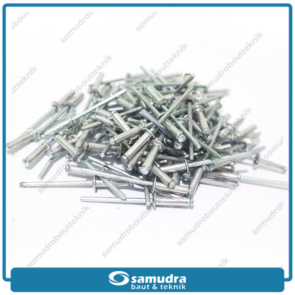 PAKU RIVET ECO 450 100 Pcs 3.2 X 12.7 Mm Blind Rifet Tembak Aluminium