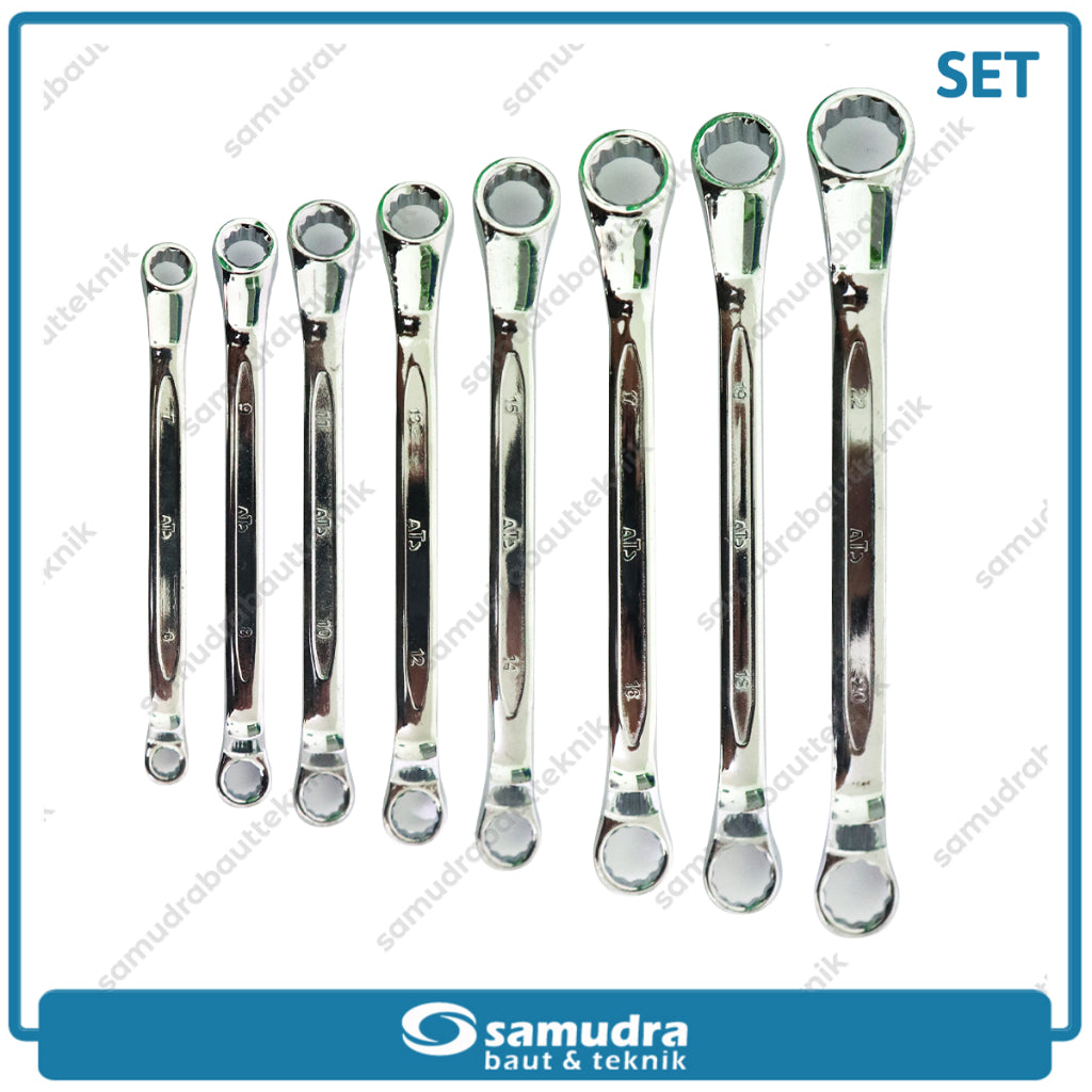 ATS Kunci Ring Set 8 pcs (6-22 mm)