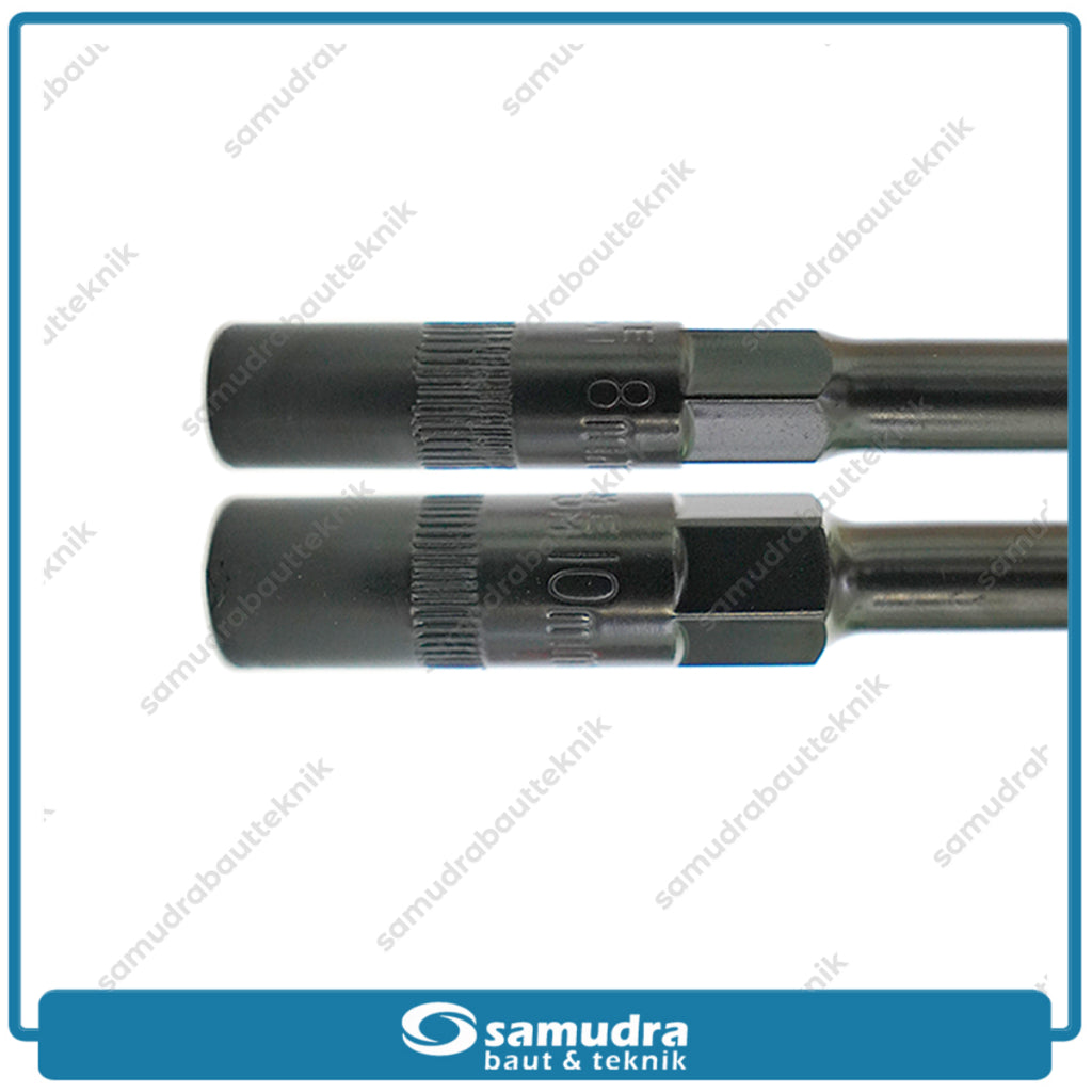 PAKET LIPPRO 4 SET Kunci T Sok 8 - 10 - 12 - 14 Mm Kunci Sock T Shock Socket