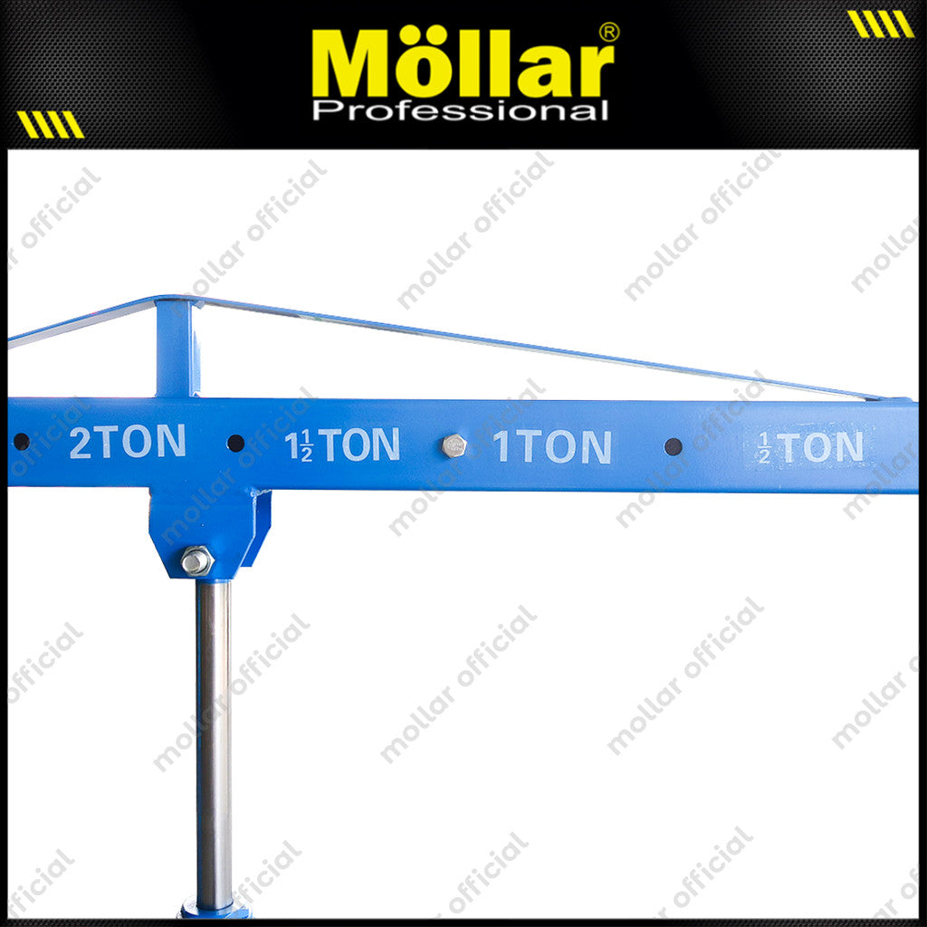 MOLLAR DEC2T Engine Crane 2 ton / Katrol Hidrolik