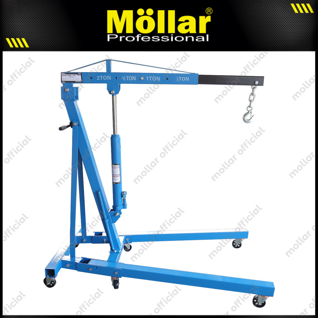 MOLLAR DEC2T Engine Crane 2 ton / Katrol Hidrolik