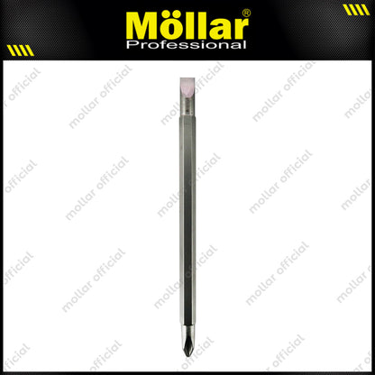 MOLLAR Obeng 3 Way Gagang Karet 145 mm