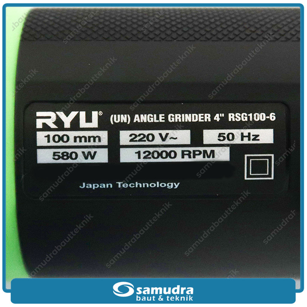 RYU RSG100-6 Mesin Gerinda Listrik 4"