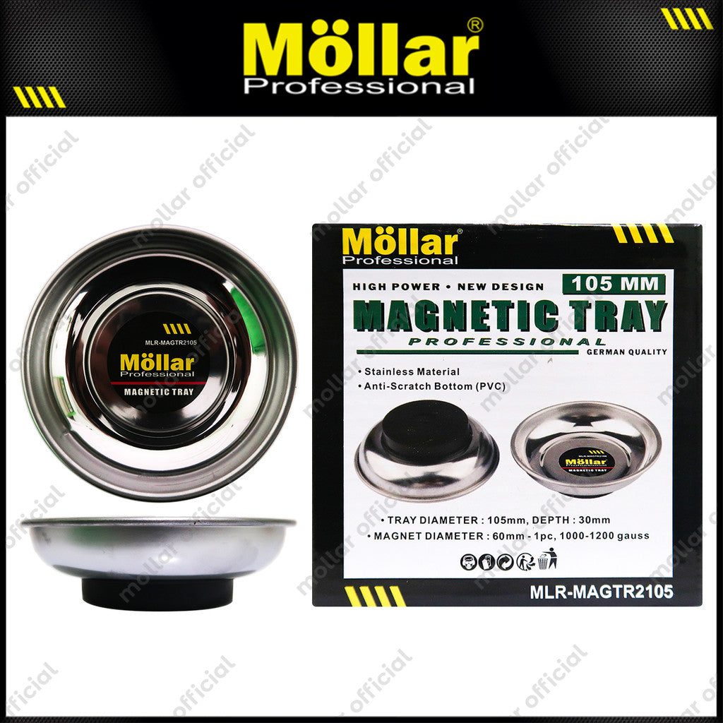 MOLLAR MAGTR2105 Mangkok Magnet 4" Set 2 pcs / Magnetic Bowl