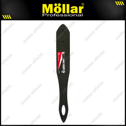 HDT D84300 Sikat Baja Gagang Plastik 6 Baris Hitam