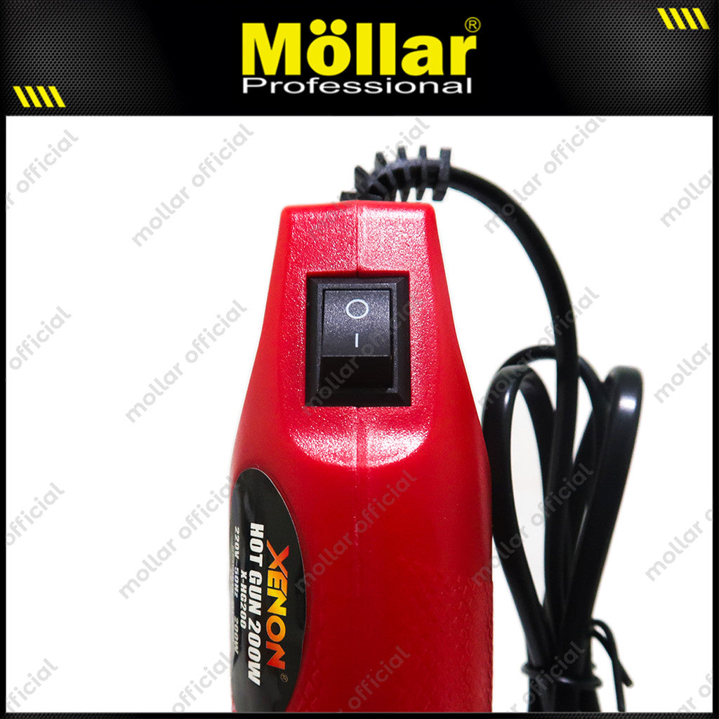 XENON X-HG200 Mesin Hot Gun Las Plastik 200 Watt